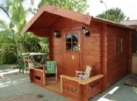 COMPRAR CASITA INFANTIL EN KIT DE MONTAJE MADERA, SE SIRVE SIN PINTAR Y SIN MONTAR, CASITA MADERA MODELO PEPE, INCLUYE SUELO